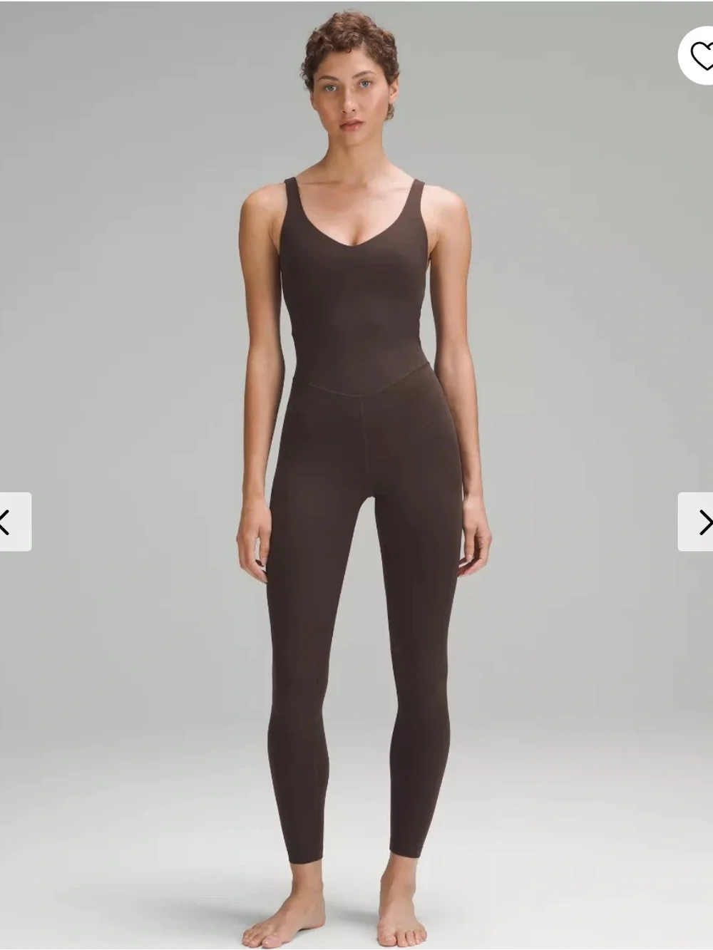 lululemon athletica Black Scoop-Neck Jumpsuit Romper Size 4